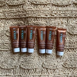 Lot Of 6 Coola Sample Size Sunless Tan Serum